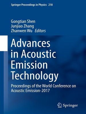 cover image of Advances in Acoustic Emission Technology